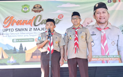 UPTD SMKN 2 Majene Gelar Grand Camp 2025